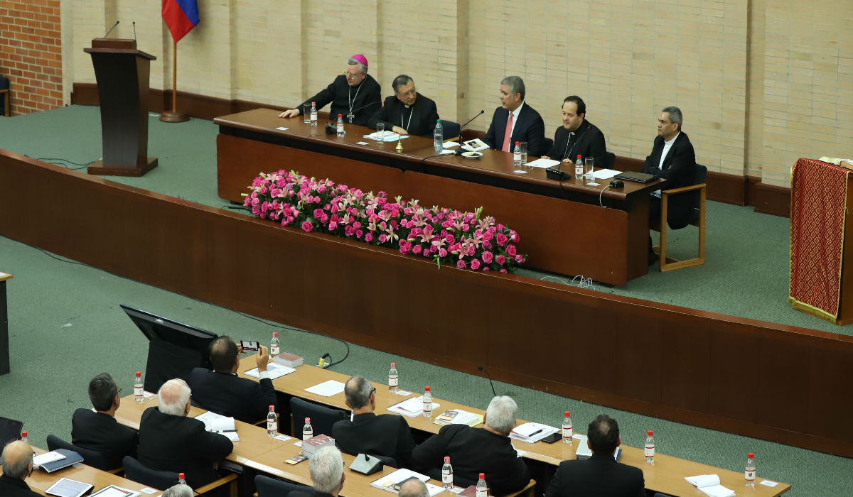 Encuentro Del Presidente De La República Con Los Obispos Colombianos