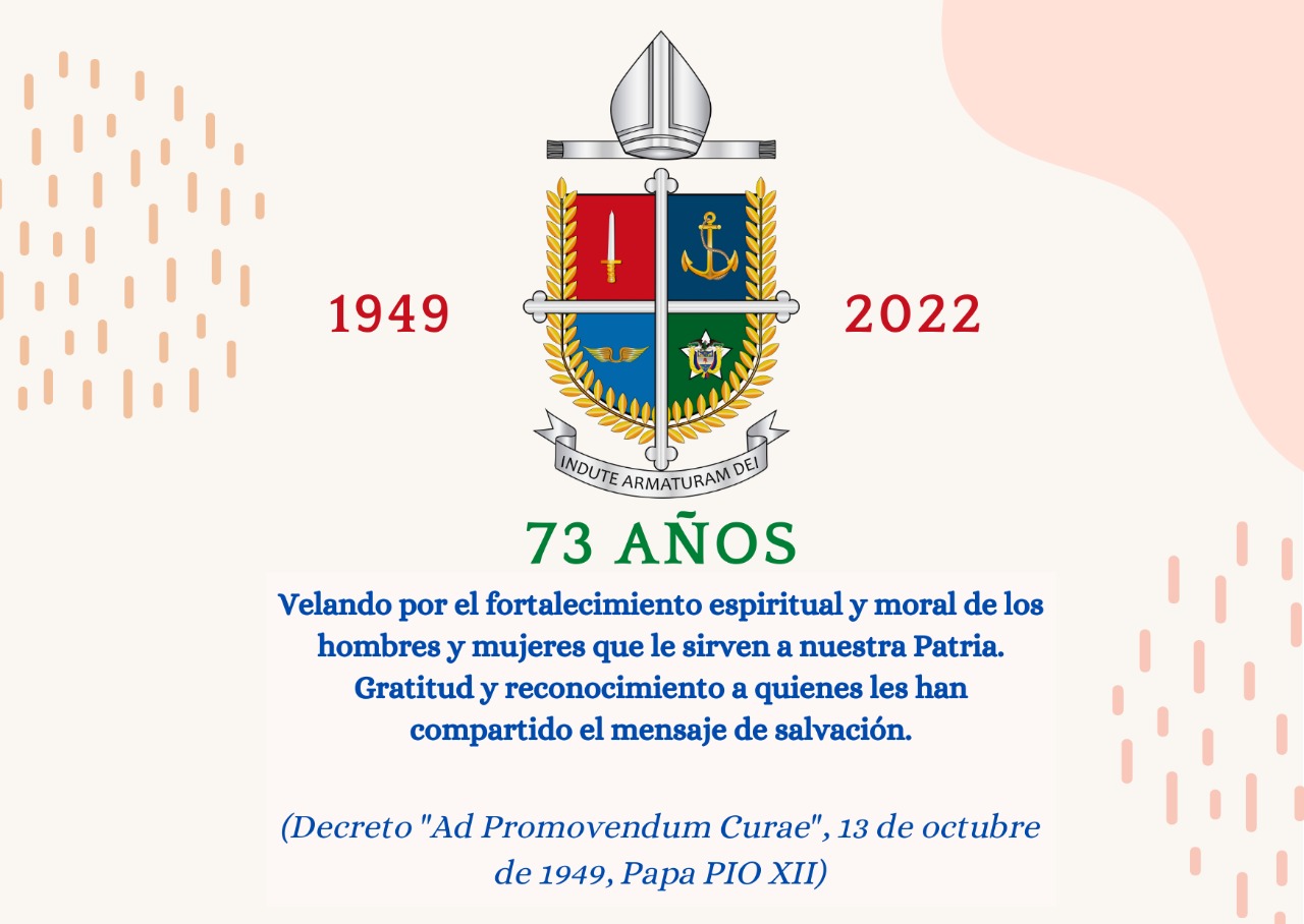 ¡73 Años Evangelizando Las Fuerzas Armadas De Colombia!