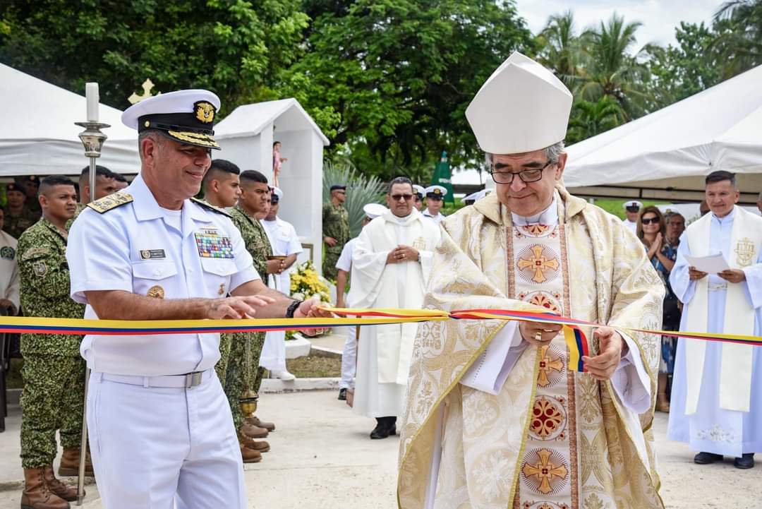 Inauguración Y Bendición De La Capilla San Miguel Arcángel Del Grupo De Comandos Navales Del Caribe